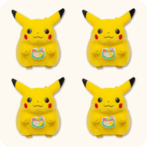 Fat Pikachu Plush 4PCS